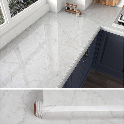 2X1 PAPEL AUTOADHESIVO TIPO MARMOL 5M X 60 CM